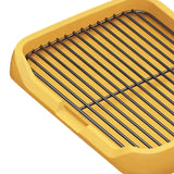 Maxbell Dog Toilet Keep Paws and Floors Clean Removable Mesh Grids Indoor Potty Tray Yellow
