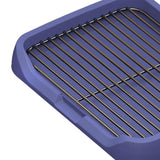 Maxbell Dog Toilet Keep Paws and Floors Clean Removable Mesh Grids Indoor Potty Tray Blue