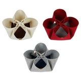 Maxbell Cat Tunnel Mat Cat House for Indoor Cats for Small Animals Puppy Rabbit Gray