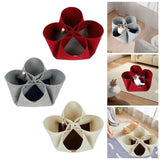 Maxbell Cat Tunnel Mat Cat House for Indoor Cats for Small Animals Puppy Rabbit Gray