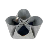 Maxbell Cat Tunnel Mat Cat House for Indoor Cats for Small Animals Puppy Rabbit Gray