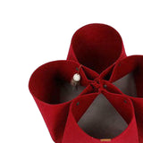 Maxbell Cat Tunnel Mat Cat House for Indoor Cats for Small Animals Puppy Rabbit Red