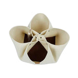 Maxbell Cat Tunnel Mat Cat House for Indoor Cats for Small Animals Puppy Rabbit White