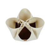 Maxbell Cat Tunnel Mat Cat House for Indoor Cats for Small Animals Puppy Rabbit White