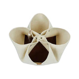 Maxbell Cat Tunnel Mat Cat House for Indoor Cats for Small Animals Puppy Rabbit White