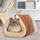 Maxbell Pet Bed Warm Portable Cozy Zipper Cat Bed for Indoor Cats for Puppy Dog Cats