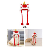 Maxbell Pet Costume Hat Cute Dance Lion Dog Headwear for Theme Party Costume Holiday S