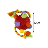 Maxbell Pet Snuffle Ball Toy IQ Training Treat Dispensing Interactive Dog Puzzle Toy red ball