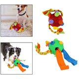 Maxbell Pet Snuffle Ball Toy IQ Training Treat Dispensing Interactive Dog Puzzle Toy red ball