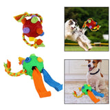 Maxbell Pet Snuffle Ball Toy IQ Training Treat Dispensing Interactive Dog Puzzle Toy red ball