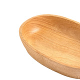 Maxbell Sushi Dish Multipurpose Wooden Sushi Boat for Kitchen Table Home Decor Party 24cmx14.5cm