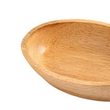 Maxbell Sushi Dish Multipurpose Wooden Sushi Boat for Kitchen Table Home Decor Party 21cmx12.5cm