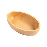 Maxbell Sushi Dish Multipurpose Wooden Sushi Boat for Kitchen Table Home Decor Party 20cmx12cm