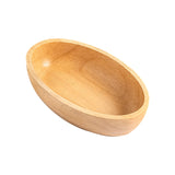 Maxbell Sushi Dish Multipurpose Wooden Sushi Boat for Kitchen Table Home Decor Party 20cmx12cm