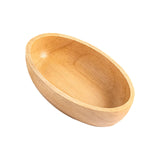 Maxbell Sushi Dish Multipurpose Wooden Sushi Boat for Kitchen Table Home Decor Party 20cmx12cm