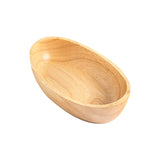 Maxbell Sushi Dish Multipurpose Wooden Sushi Boat for Kitchen Table Home Decor Party 17cmx10cm