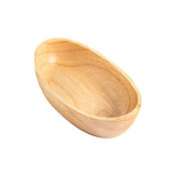 Maxbell Sushi Dish Multipurpose Wooden Sushi Boat for Kitchen Table Home Decor Party 17cmx10cm