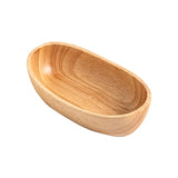 Maxbell Sushi Dish Multipurpose Wooden Sushi Boat for Kitchen Table Home Decor Party 15cmx8cm