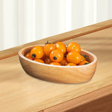 Maxbell Sushi Dish Multipurpose Wooden Sushi Boat for Kitchen Table Home Decor Party 15cmx8cm