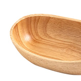 Maxbell Sushi Dish Multipurpose Wooden Sushi Boat for Kitchen Table Home Decor Party 15cmx8cm