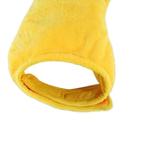 Maxbell Cute Banana Cats Costume Hat Soft Pet Ears Warm Hats Outdoor Holiday Walking