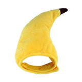 Maxbell Cute Banana Cats Costume Hat Soft Pet Ears Warm Hats Outdoor Holiday Walking