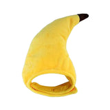 Maxbell Cute Banana Cats Costume Hat Soft Pet Ears Warm Hats Outdoor Holiday Walking