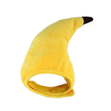 Maxbell Cute Banana Cats Costume Hat Soft Pet Ears Warm Hats Outdoor Holiday Walking