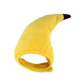 Maxbell Cute Banana Cats Costume Hat Soft Pet Ears Warm Hats Outdoor Holiday Walking