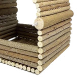 Maxbell Wooden Hamster Hideout Playing Guinea Pig House for Mouse Chinchilla Hamster 23cmx20cmx24cm