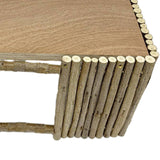 Maxbell Wooden Hamster Hideout Playing Guinea Pig House for Mouse Chinchilla Hamster 31.5cmx20.5cmx19cm