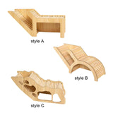 Maxbell Washable Hamster Hideaway Hamster Hideout for Hamster Gerbils Chinchilla Rat style A