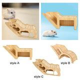Maxbell Washable Hamster Hideaway Hamster Hideout for Hamster Gerbils Chinchilla Rat style A