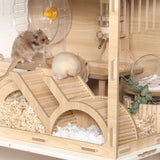 Maxbell Washable Hamster Hideaway Hamster Hideout for Hamster Gerbils Chinchilla Rat style B