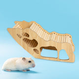 Maxbell Washable Hamster Hideaway Hamster Hideout for Hamster Gerbils Chinchilla Rat style C