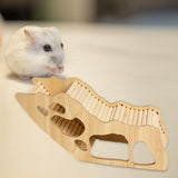 Maxbell Washable Hamster Hideaway Hamster Hideout for Hamster Gerbils Chinchilla Rat style C