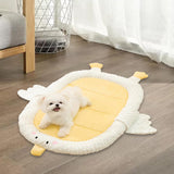 Maxbell Cartoon Pet Bed Mat Lovely Machine Washable Cute Warm Dog Bed Crate Pad L