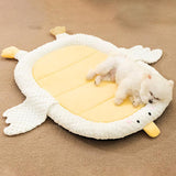 Maxbell Cartoon Pet Bed Mat Lovely Machine Washable Cute Warm Dog Bed Crate Pad L