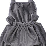 Maxbell Cat Holder Apron Puppy Kitten Small Dog Cat Carrier Chest for Travel Walking Gray