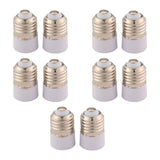 Maxbell 10x E27 to E14 Socket Adapter Easy to Install Lighting Accessories Lamp Base