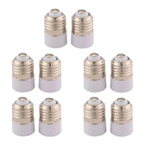 Maxbell 10x E27 to E14 Socket Adapter Easy to Install Lighting Accessories Lamp Base