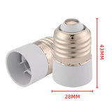 Maxbell 10x E27 to E14 Socket Adapter Easy to Install Lighting Accessories Lamp Base