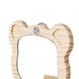 Maxbell Wood Bird Mirror Bird Parakeet Mirror for Parakeets Cockatiels Finches