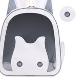 Maxbell Dog Backpack Carrier for Dogs Puppy Rabbits Carrying Bag for Camping Outdoor white