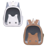 Maxbell Dog Backpack Carrier for Dogs Puppy Rabbits Carrying Bag for Camping Outdoor white