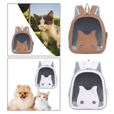 Maxbell Dog Backpack Carrier for Dogs Puppy Rabbits Carrying Bag for Camping Outdoor white