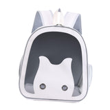 Maxbell Dog Backpack Carrier for Dogs Puppy Rabbits Carrying Bag for Camping Outdoor white