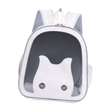 Maxbell Dog Backpack Carrier for Dogs Puppy Rabbits Carrying Bag for Camping Outdoor white