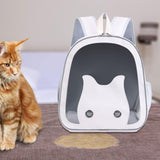 Maxbell Dog Backpack Carrier for Dogs Puppy Rabbits Carrying Bag for Camping Outdoor white