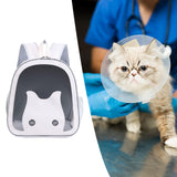 Maxbell Dog Backpack Carrier for Dogs Puppy Rabbits Carrying Bag for Camping Outdoor white